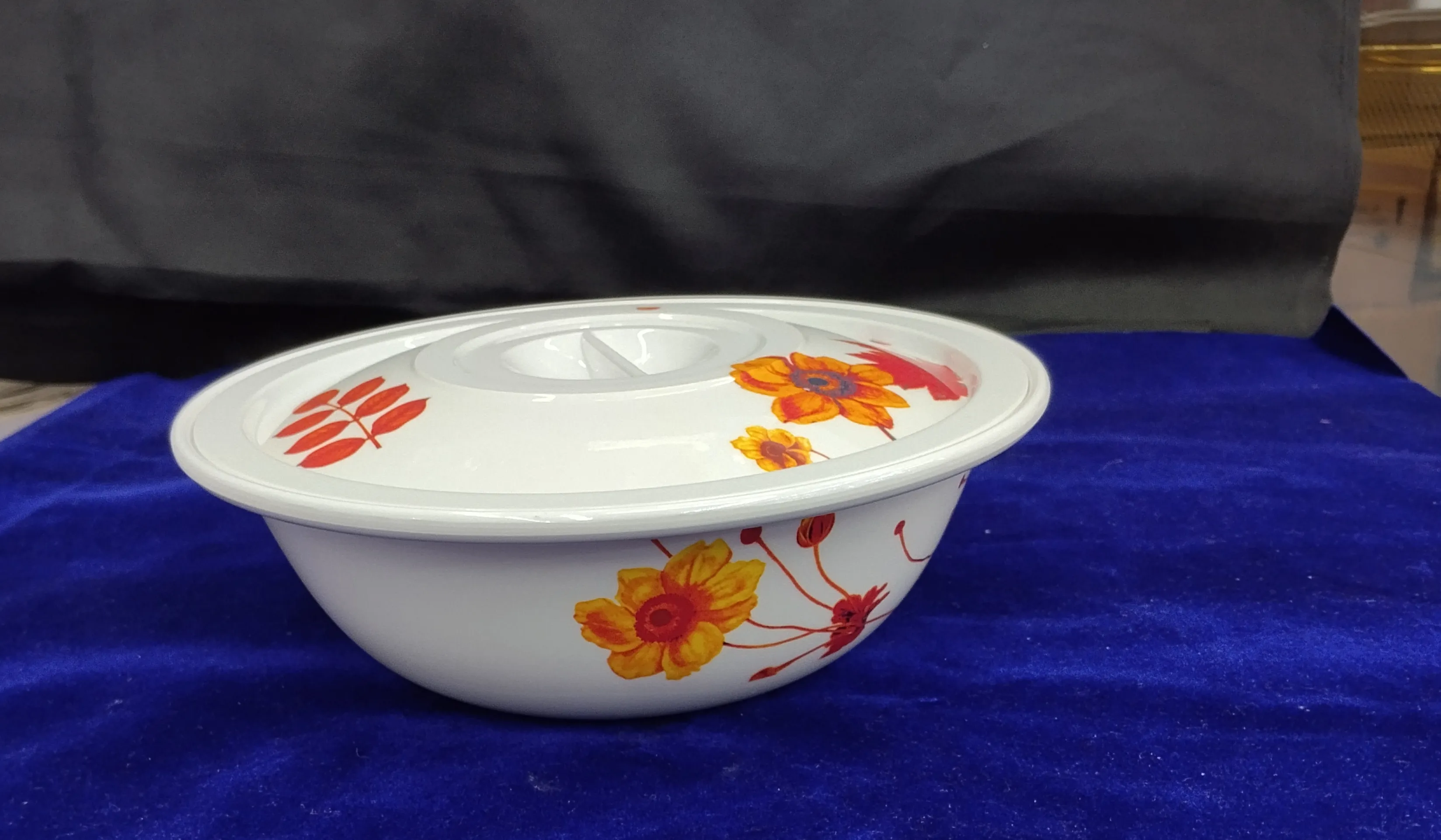 Floral Serving Bowl
