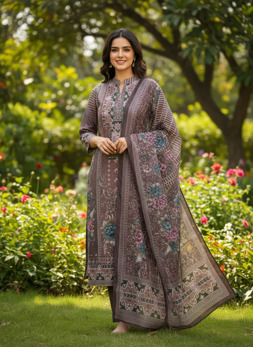 Shiffli Kurta Set