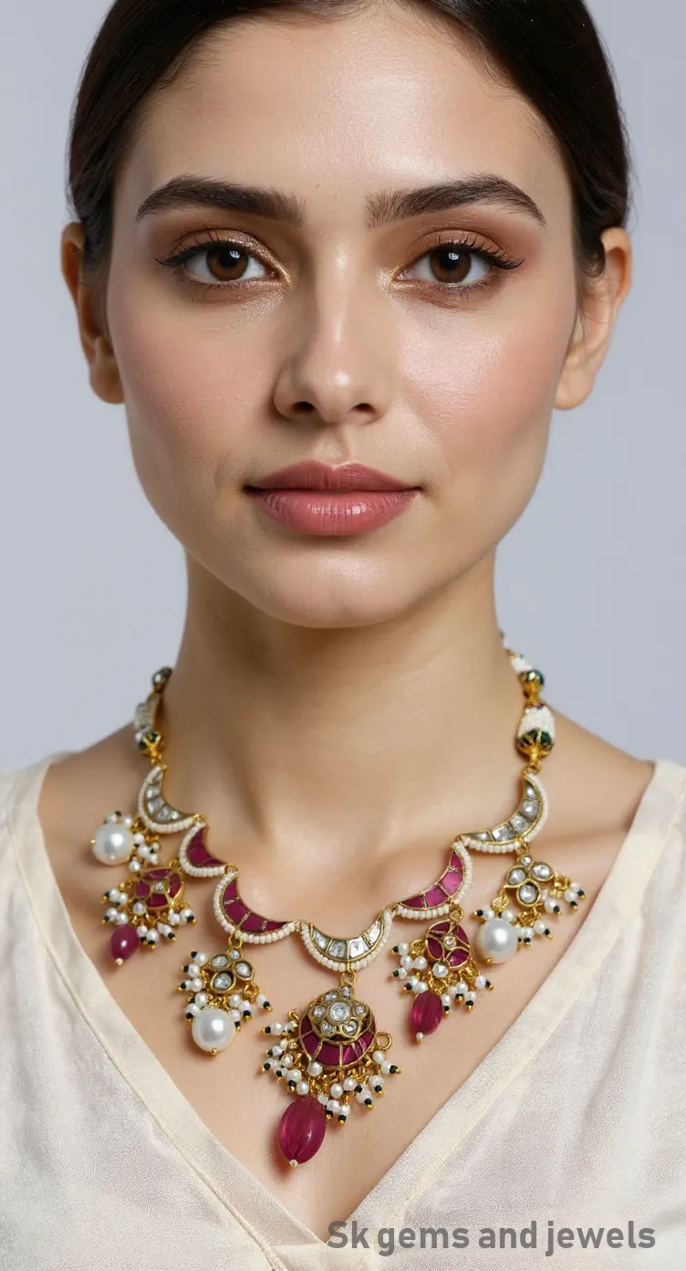 Kundan Necklace Set
