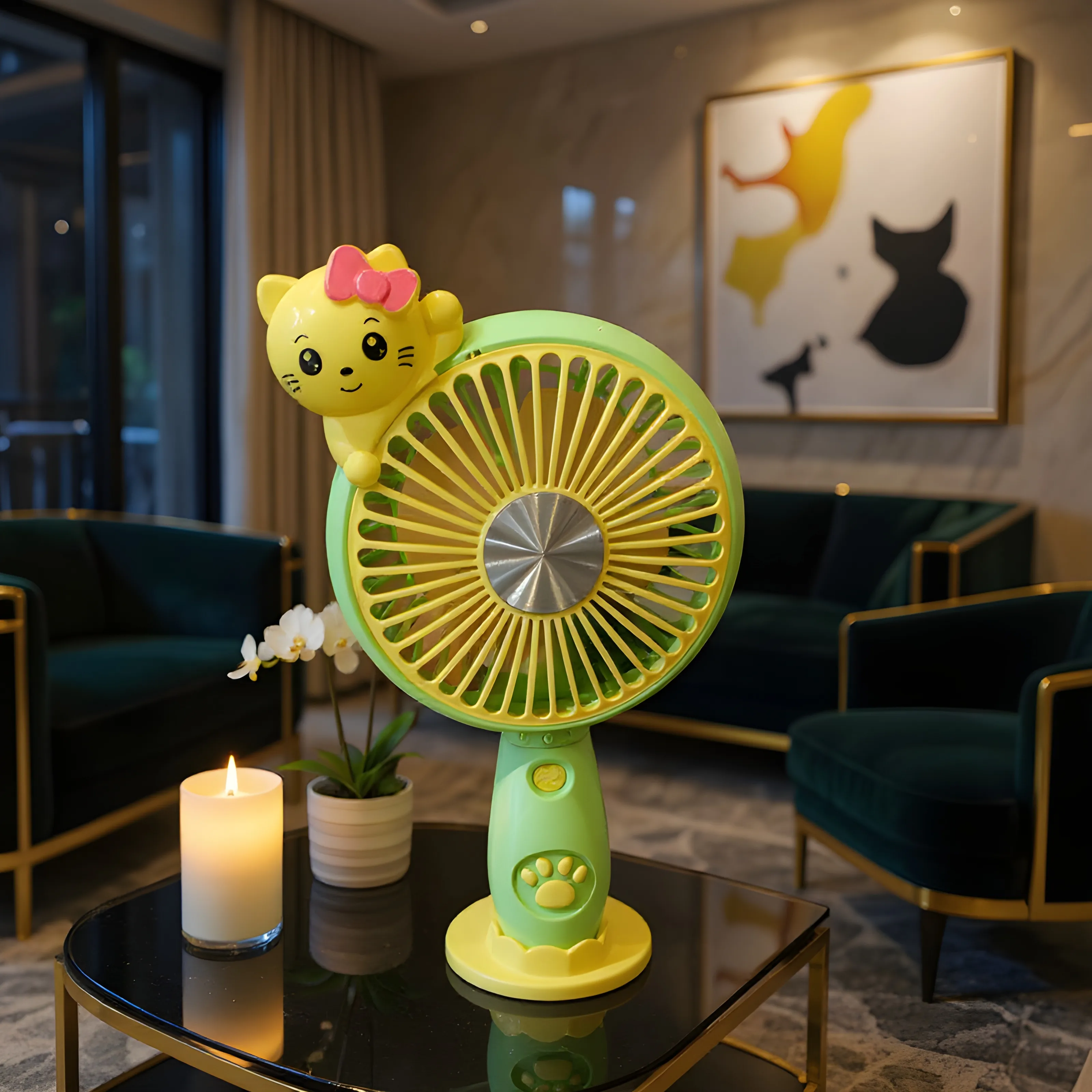 Kitty Portable Fan