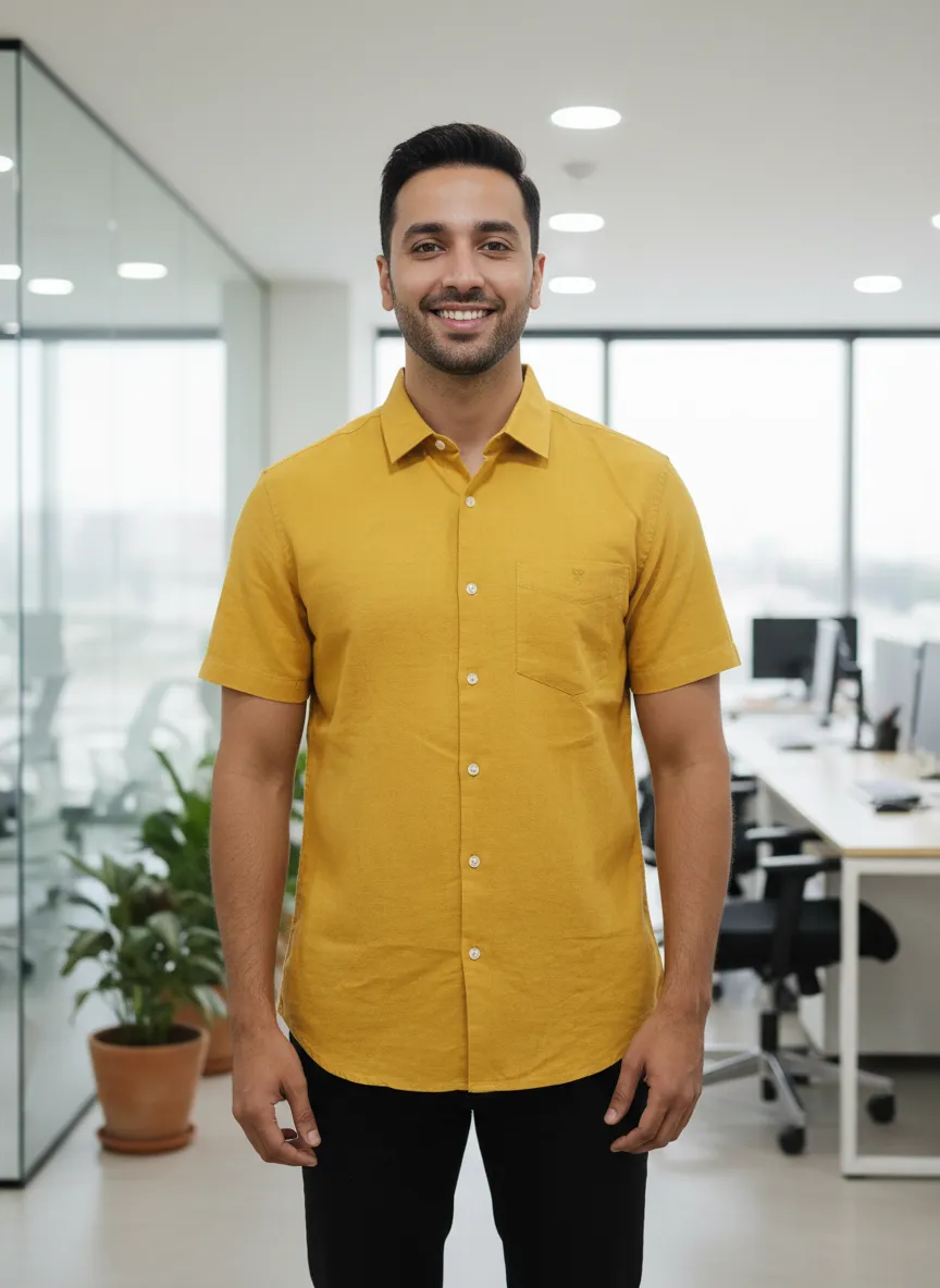 Stagger Polo Mens Casual Shirt