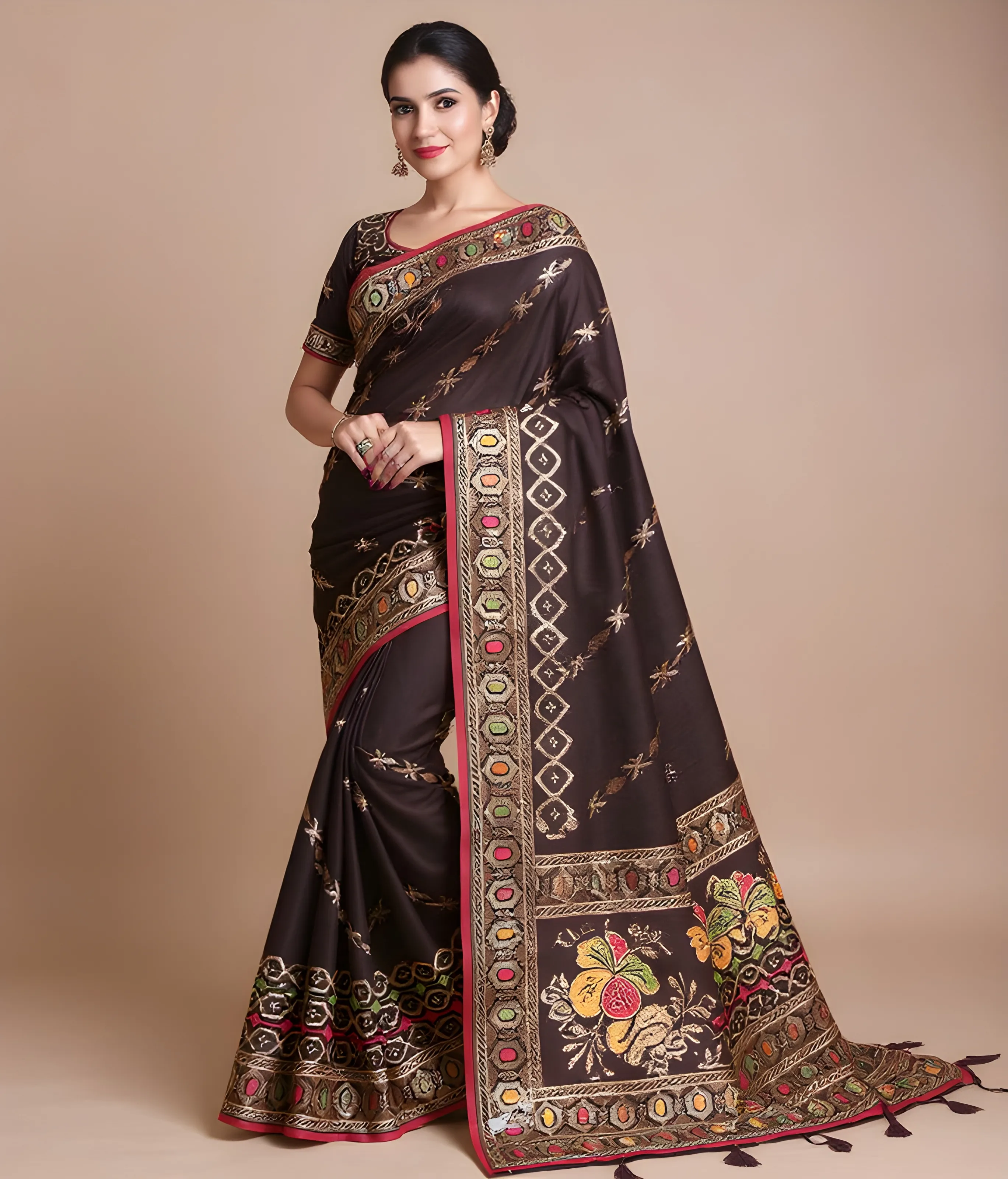 Paridhan Boutique Embellished Saree.