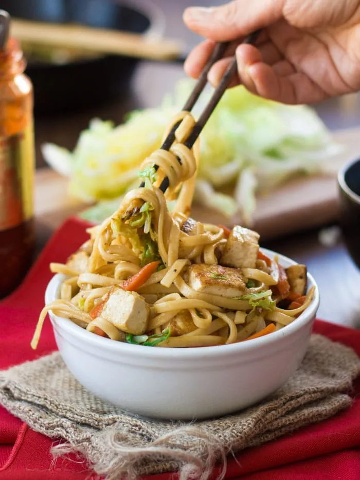 Veg Shanghai Noodles