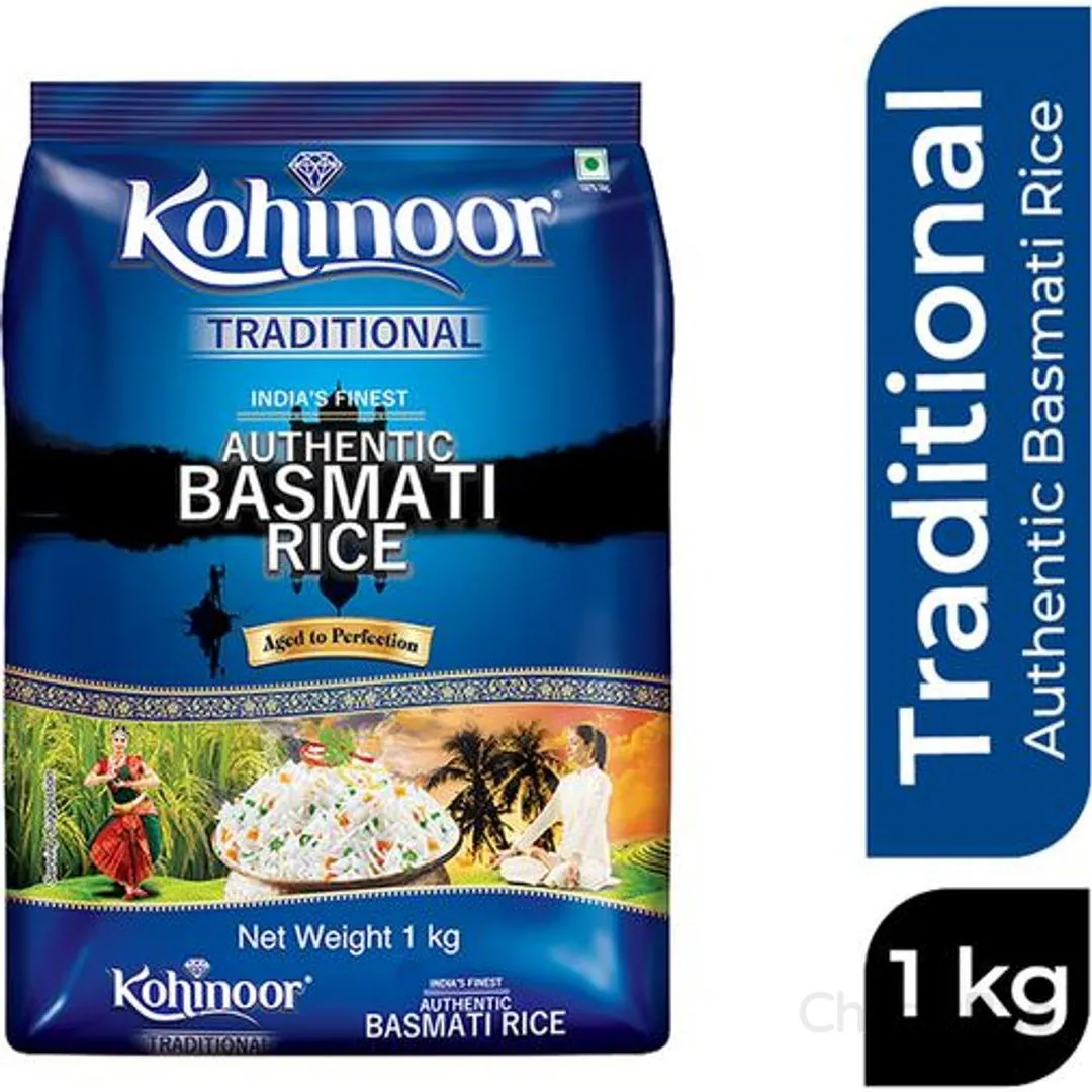Kohinoor Traditional Authentic Basmati Rice 1 Kg