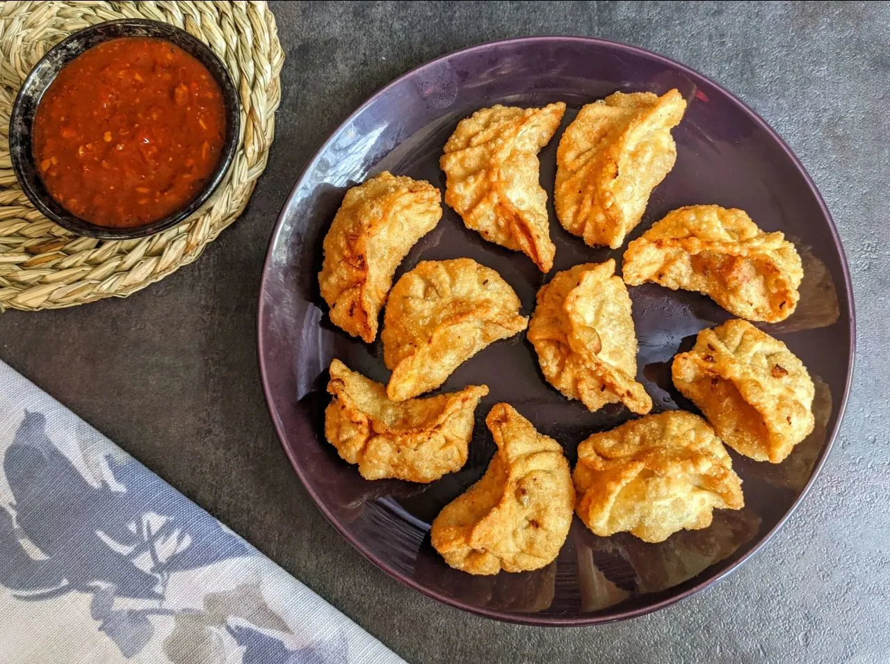 Fry Veg Momos