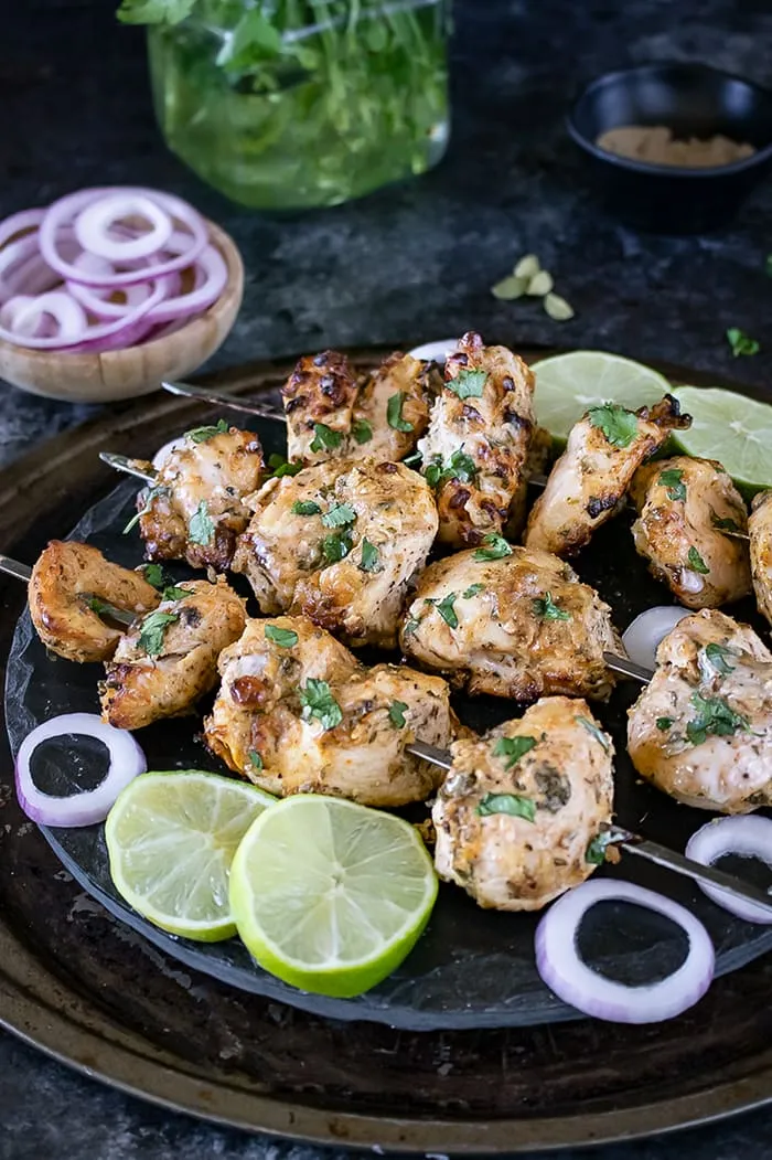 Afgani Malai Mashroom Tikka