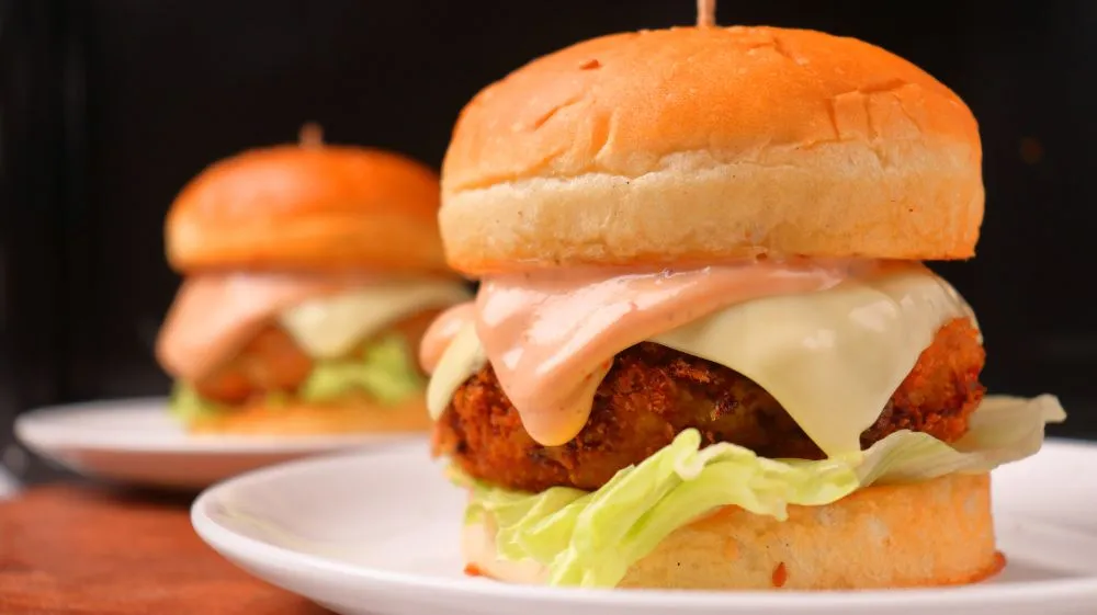 Veg  Crispy Burger