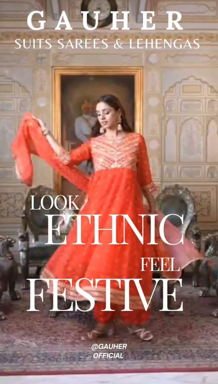 Gauher Ethnic Lehenga