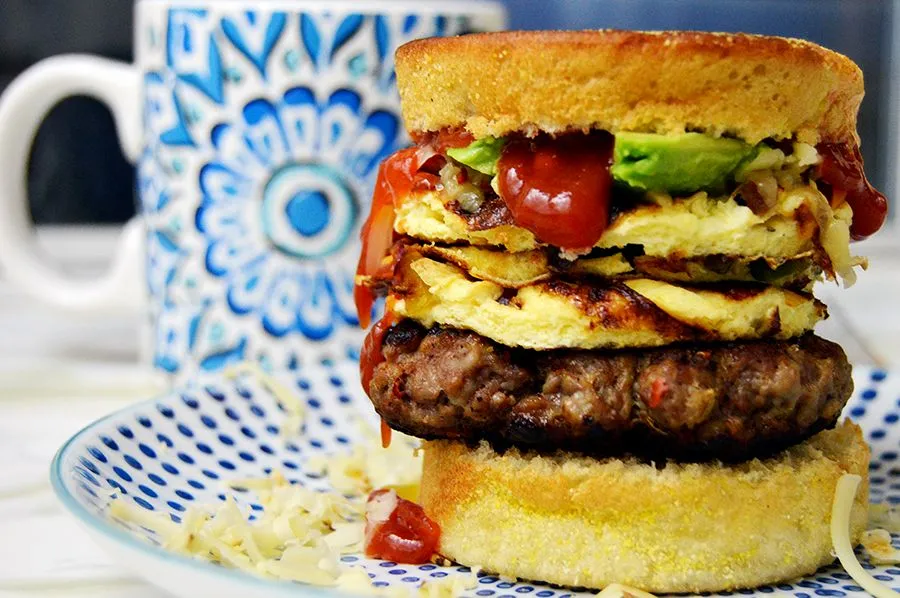 Omlette Cheese Burger