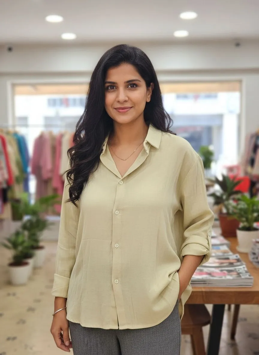 Pastel Yellow Blouse