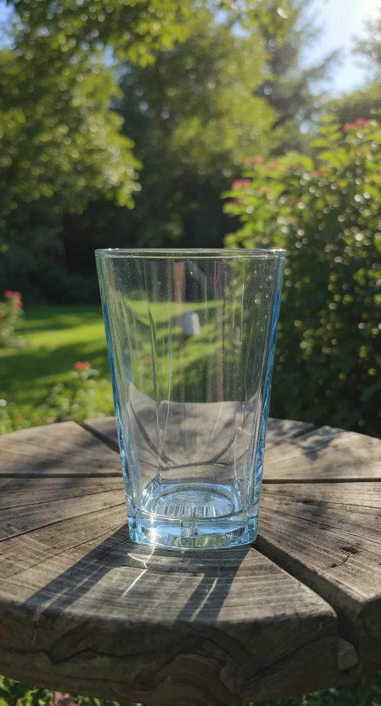 Blue Tinted Glass