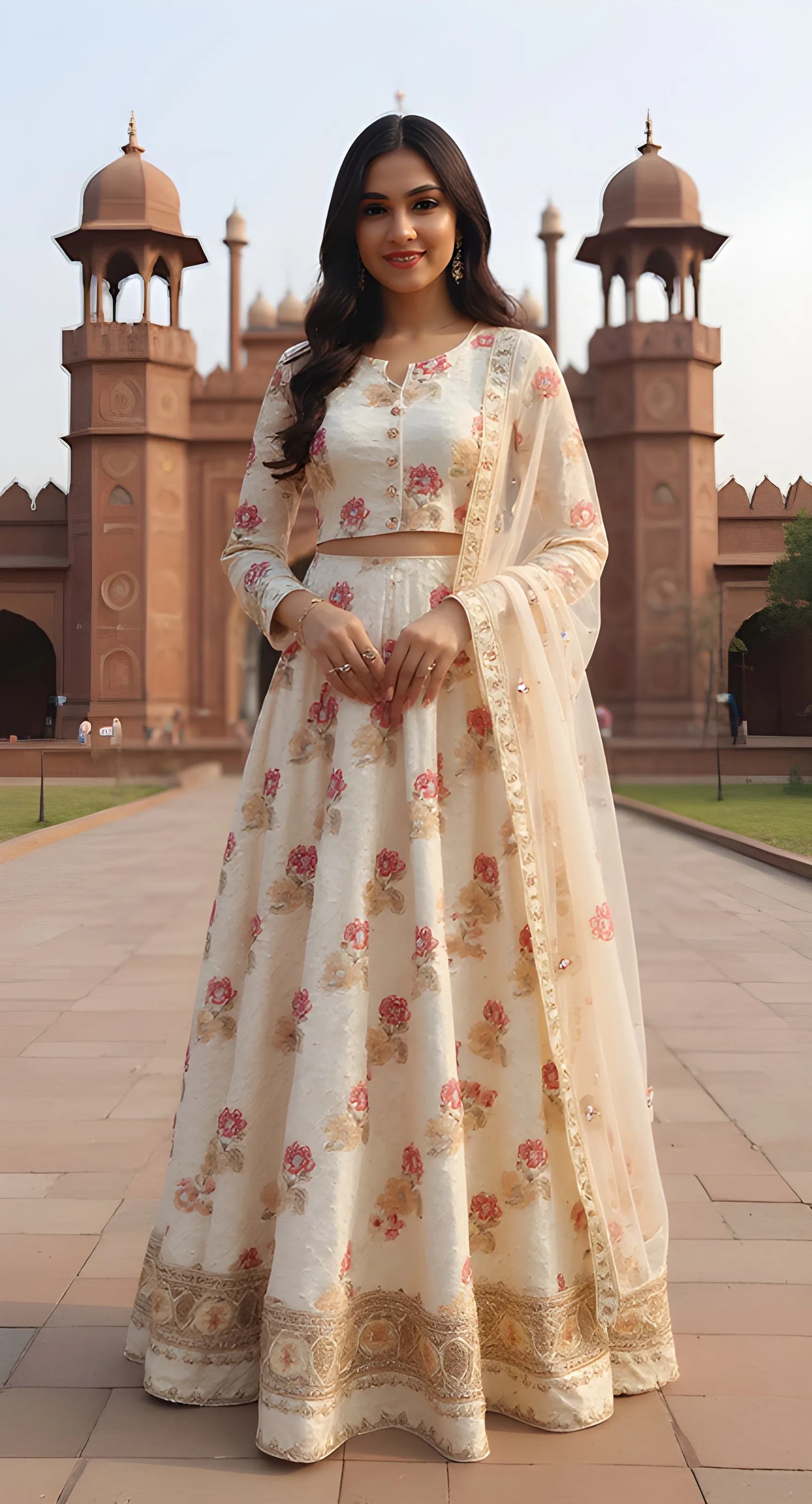 Embroidered Anarkali Suit