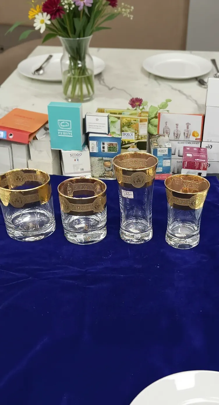 Decorative Glass Tumblers