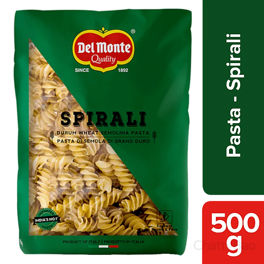 Del Monte Durum Wheat Pasta - Spirali 500 g