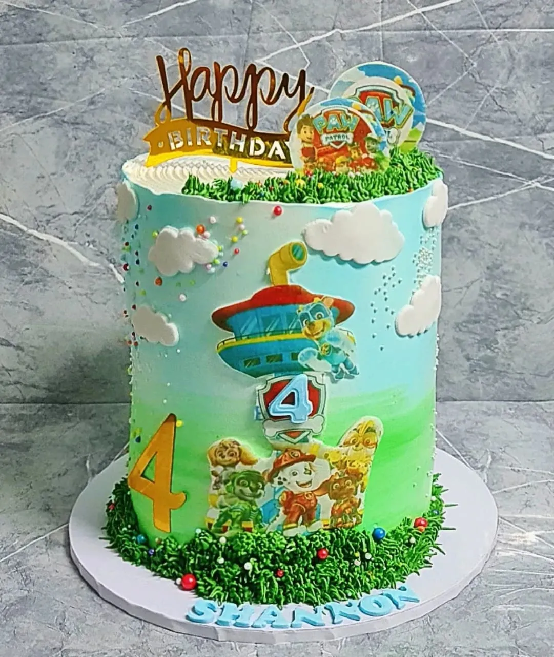 Paw Patrol Themed Birthday Cake 2kg