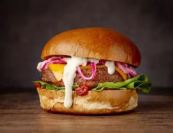 Veg Cheese  Burger