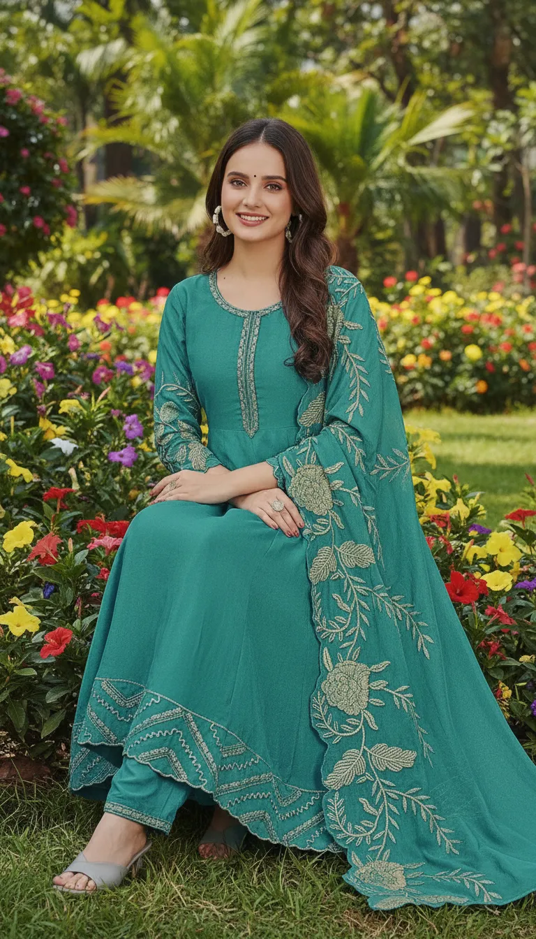 Anarkali Kurta Set