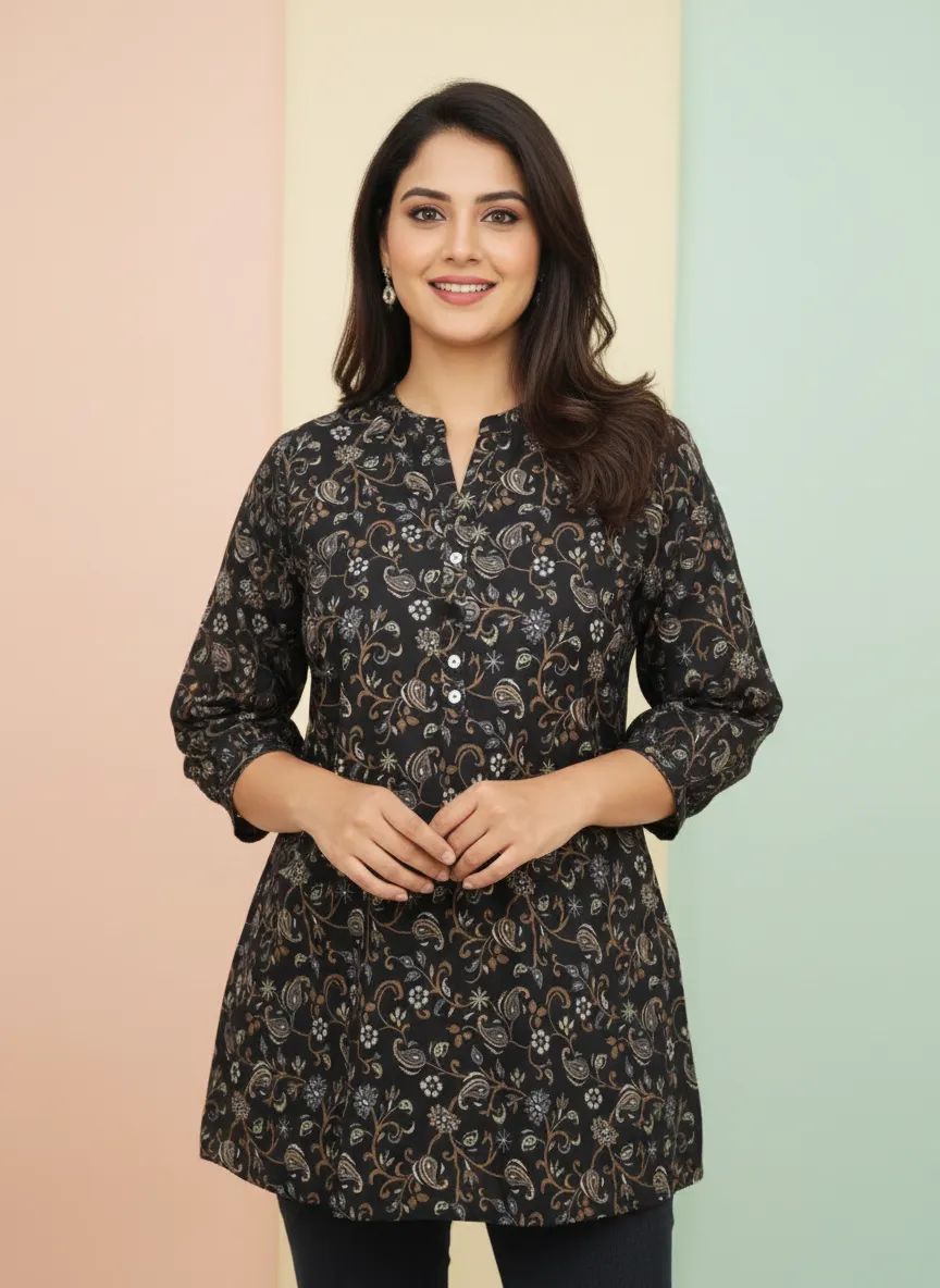 Floral Print Tunic