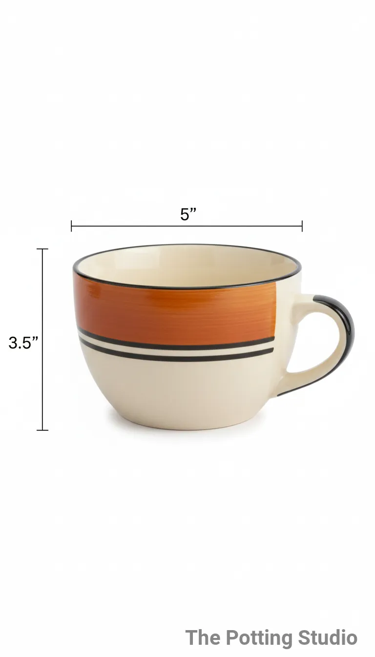 Ceramic Soup Cup