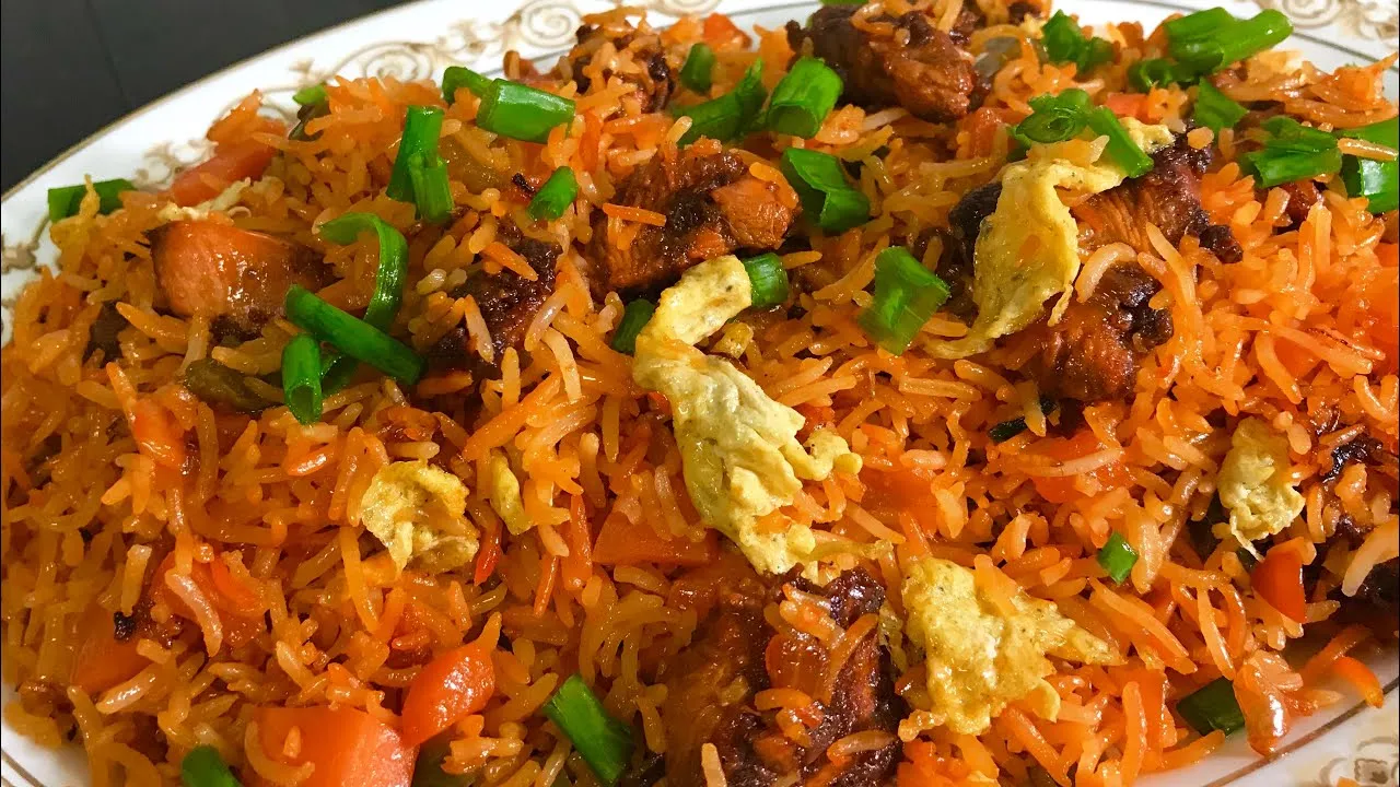 Schezwan Fried Rice Chicken