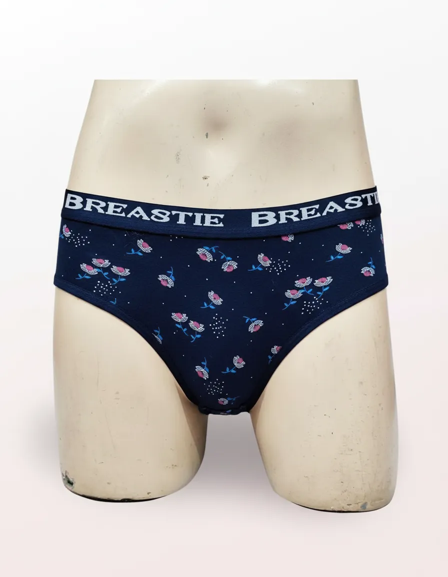 Breastie Womens Floral Panty