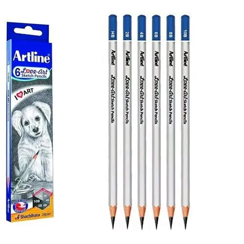Artline Pencil Box Set 6 Pencils