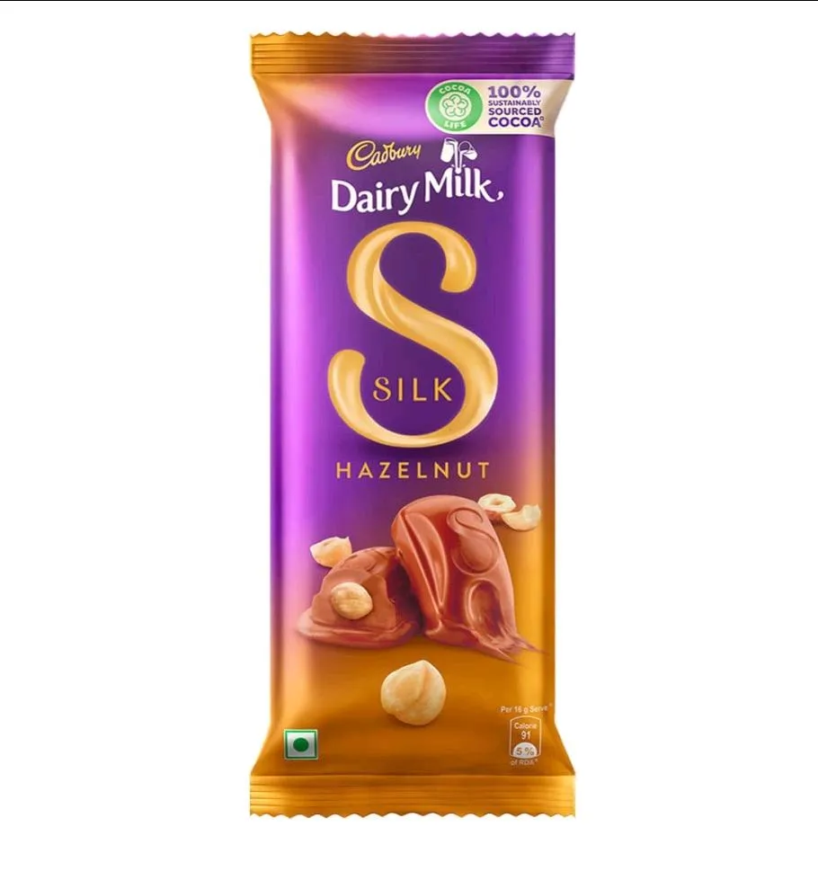 Cadbury Dairy Milk Silk Hazelnut Chocolate 143g