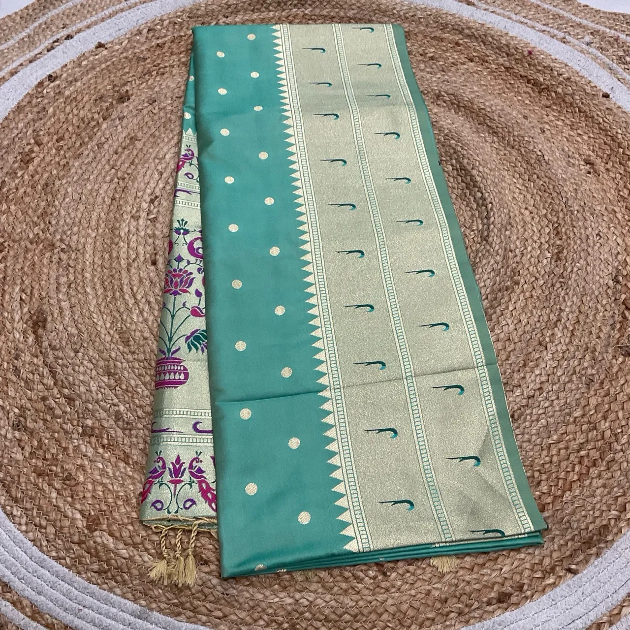 Traditional Green Dupatta