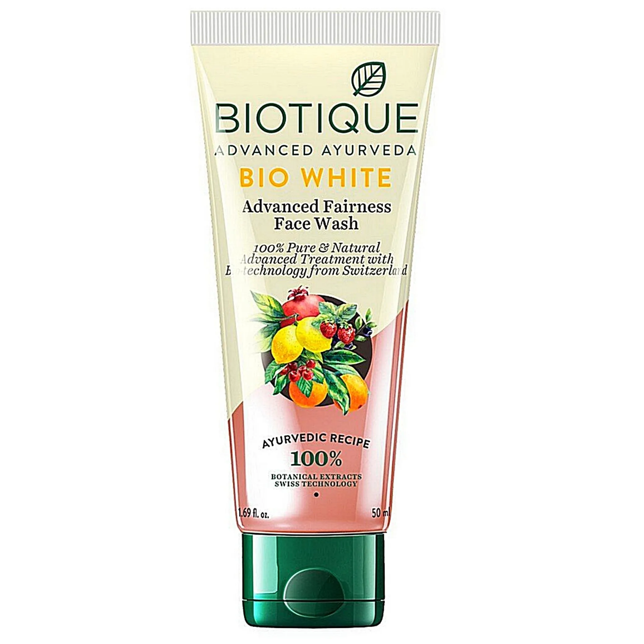 Biotique Bio White Whiting and Brightining Face Wash 50 ml