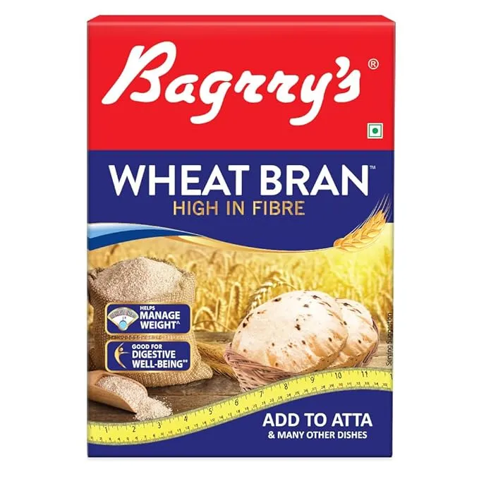 Bagrrys Wheat Bran High in Fibre & Protein 1 Kg