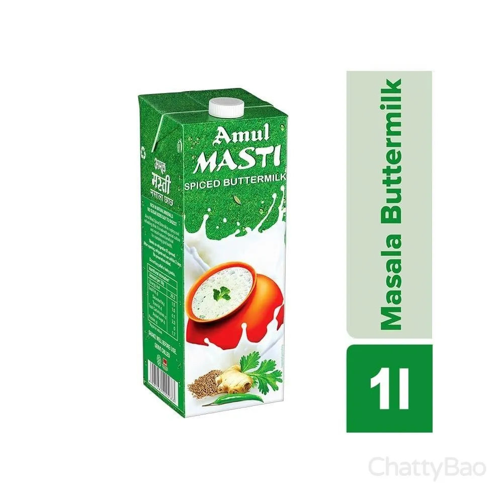 Amul Masti Buttermilk - Spiced 1 L