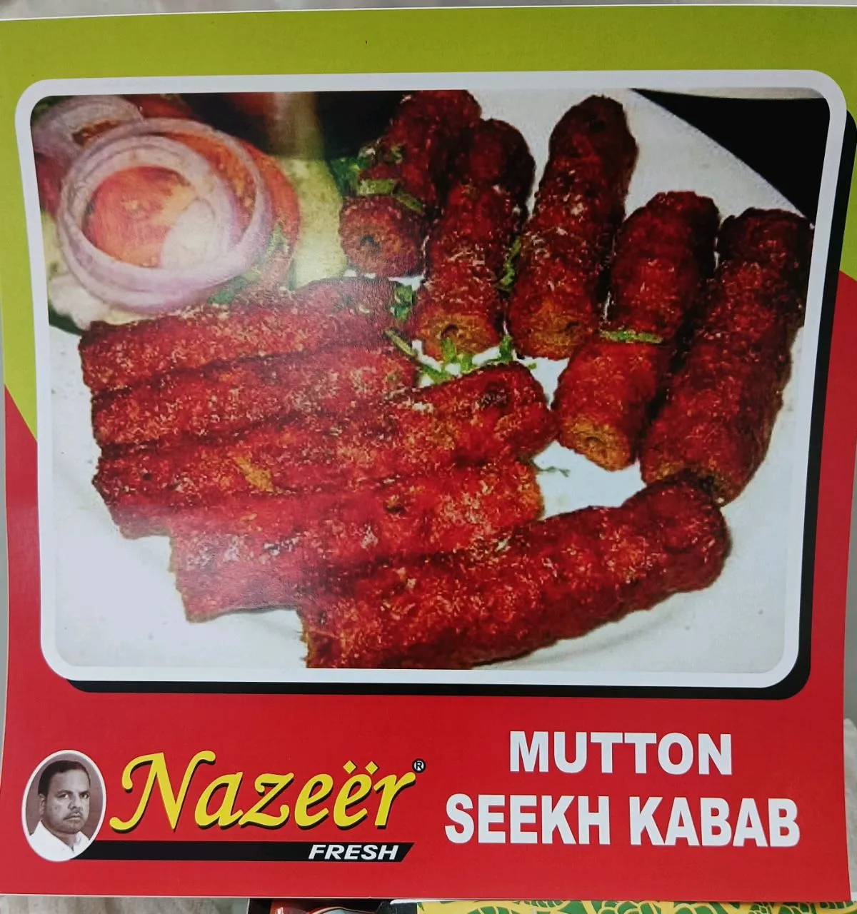 Mutton Seekh Kabab 500g(Semi Cooked) NazeerDelhi