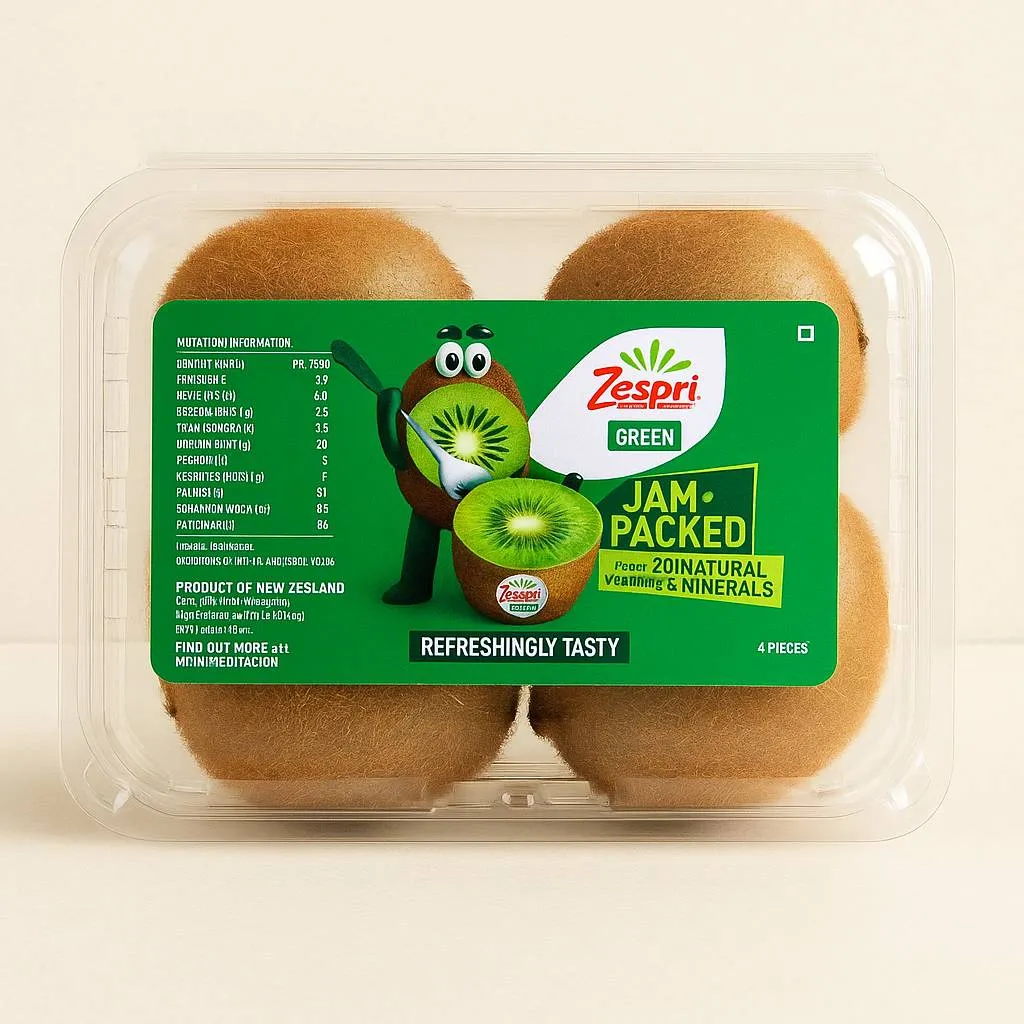 Zespri Green Kiwifruit 4 piece Pkt