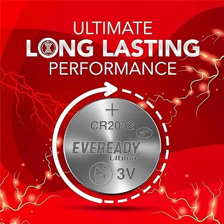 Eveready Ultima Coin Battery 3V CR2032 1 Piece