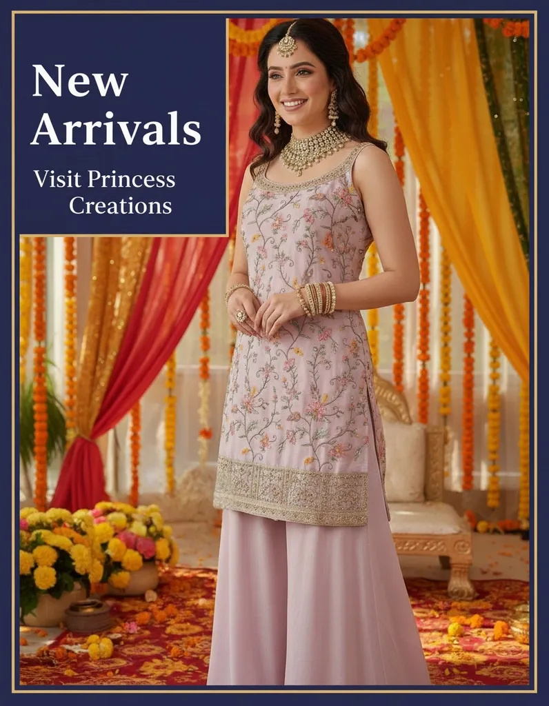 Princess Creations Embroidered Suit