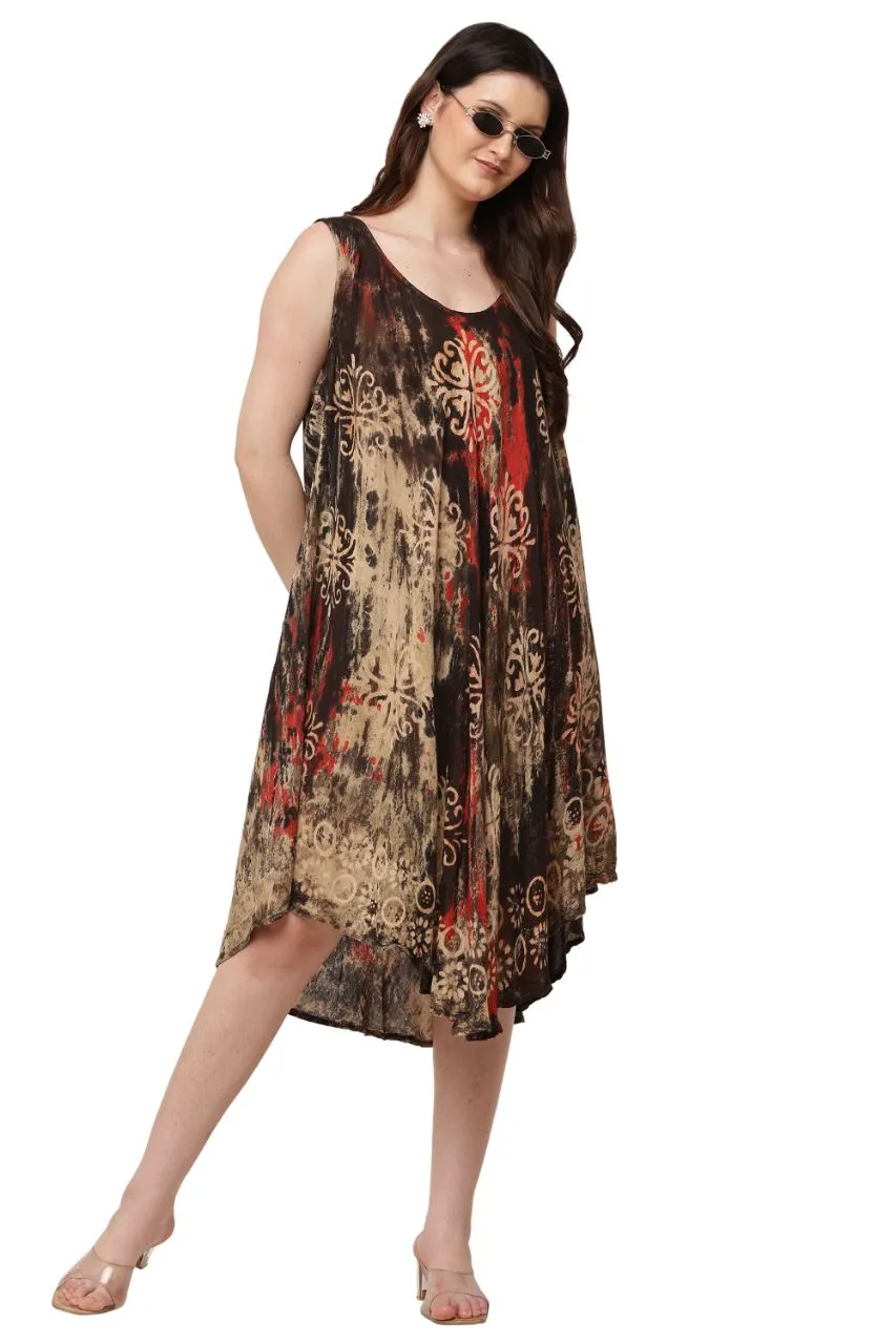 Bohemian Print Dress
