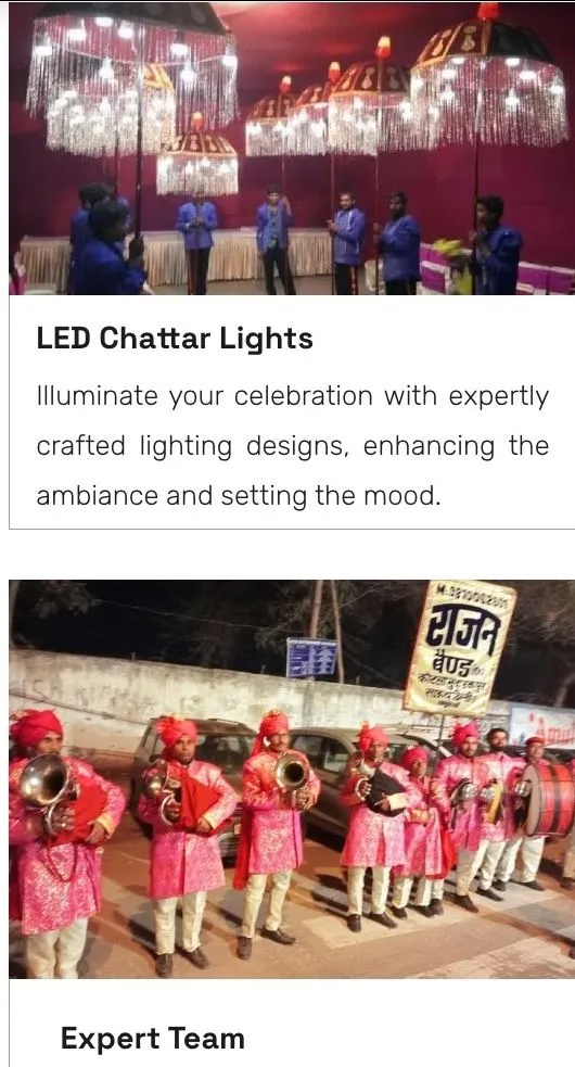 LED Chattar Lights