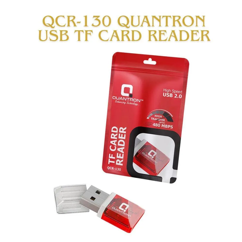 Quantron QCR-130 USB TF Card Reader