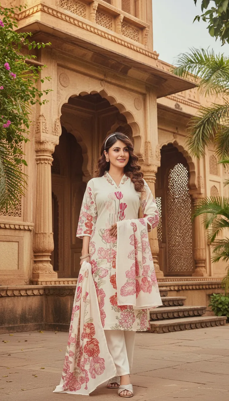 Floral Printed Kurti