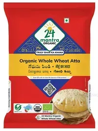24 Mantra Organic Whole Wheat Atta 1 Kg