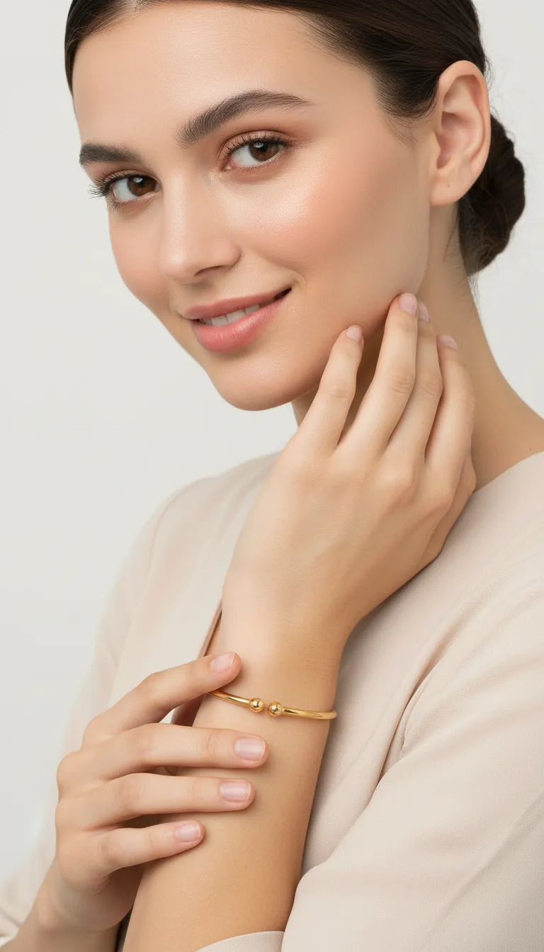 Gold Bangle