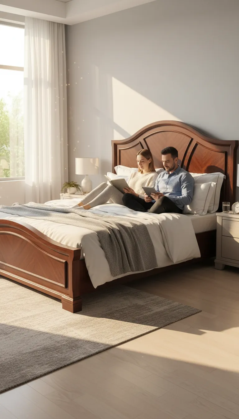 Classic Wooden Bed