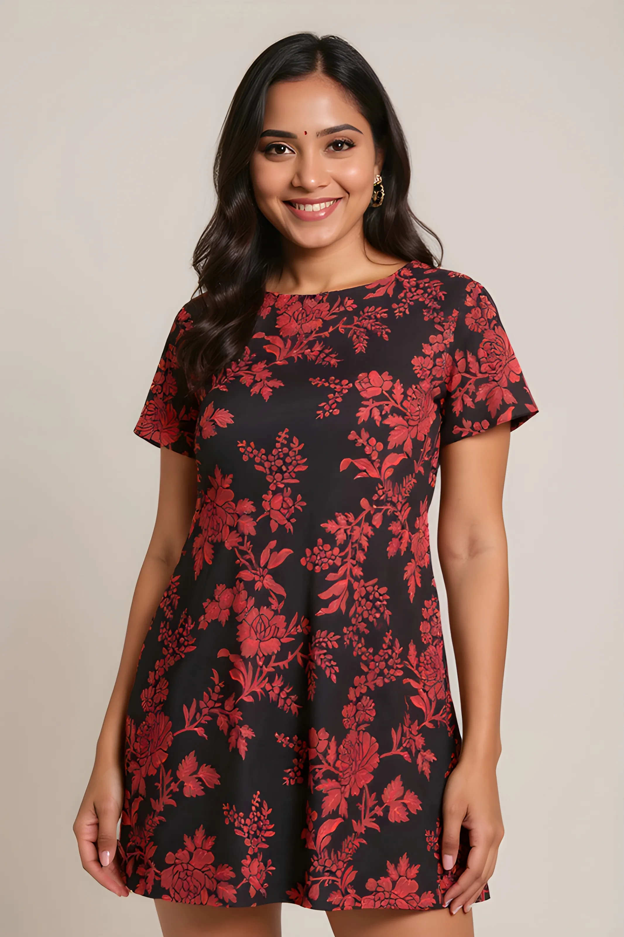 Floral Elegance Dress
