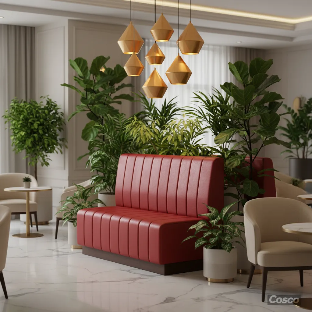 Cosco Red Luxury Bench
