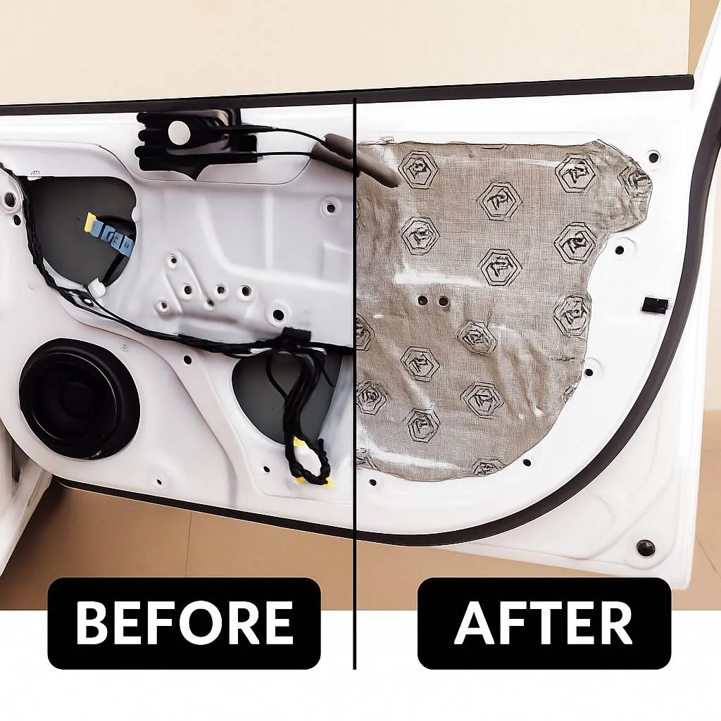 Car Door Soundproofing Kit