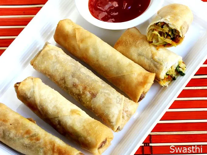 Vegetable Spring Rolls