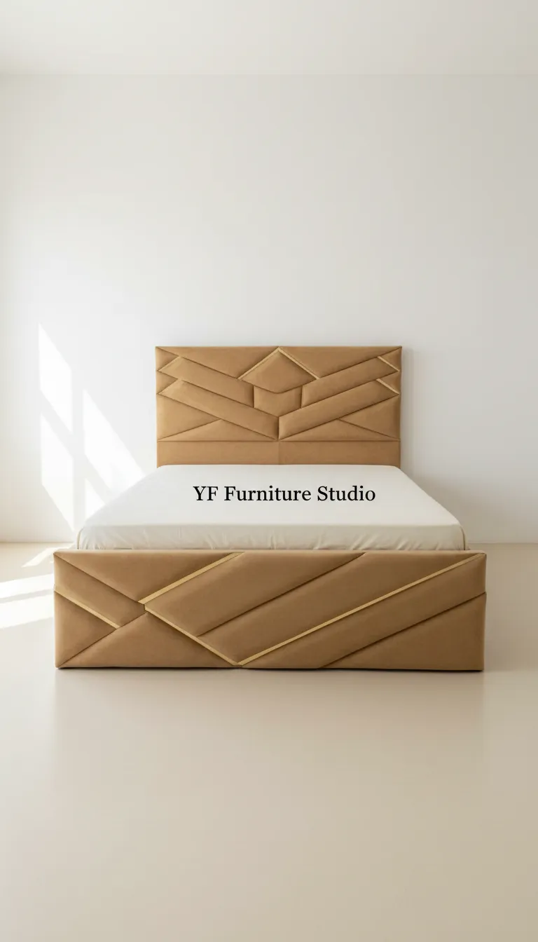 Upholstery Bed Zig Zag