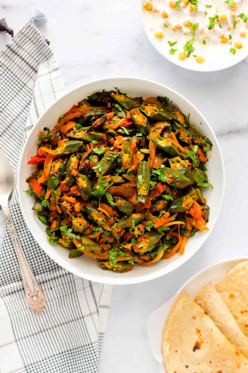 Bhindi Masala Half