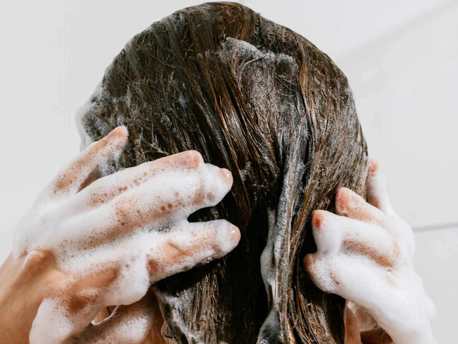 Head oil Massage With Shampoo