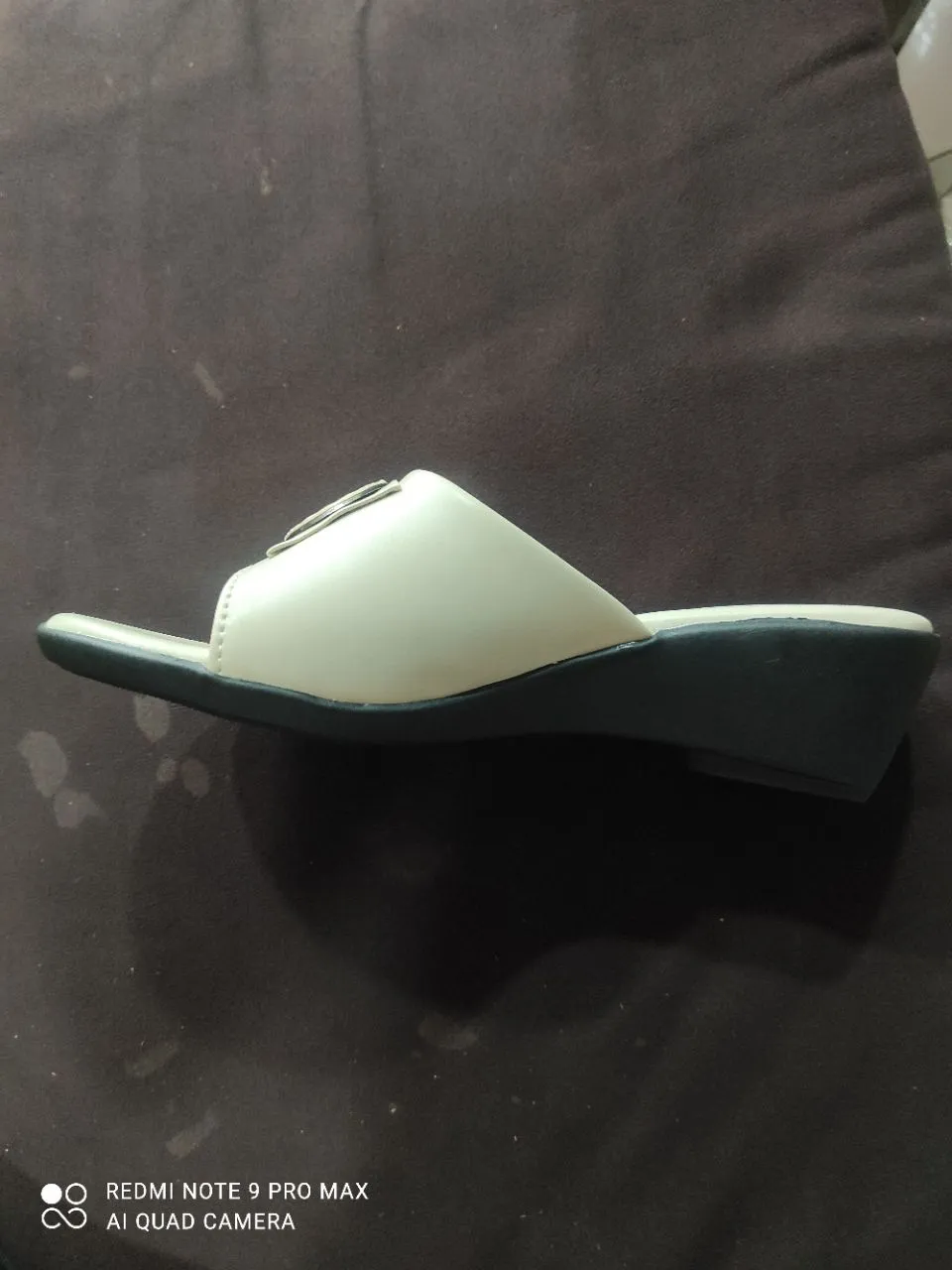 LeChic White Mule